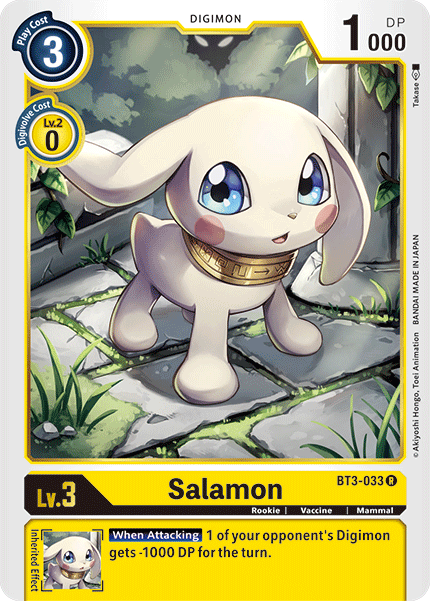 Salamon [BT3-033] [Release Special Booster Ver.1.5] | The Gaming-Verse