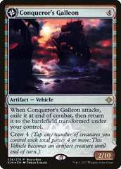 Conqueror's Galleon // Conqueror's Foothold (Buy-A-Box) [Ixalan Treasure Chest] | The Gaming-Verse