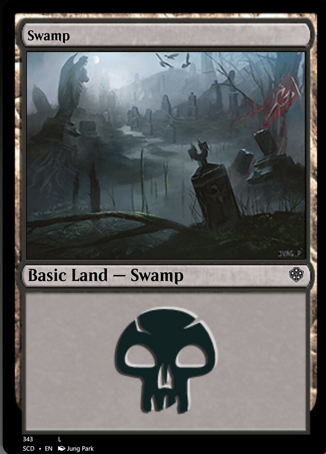 Swamp (343) [Starter Commander Decks] | The Gaming-Verse