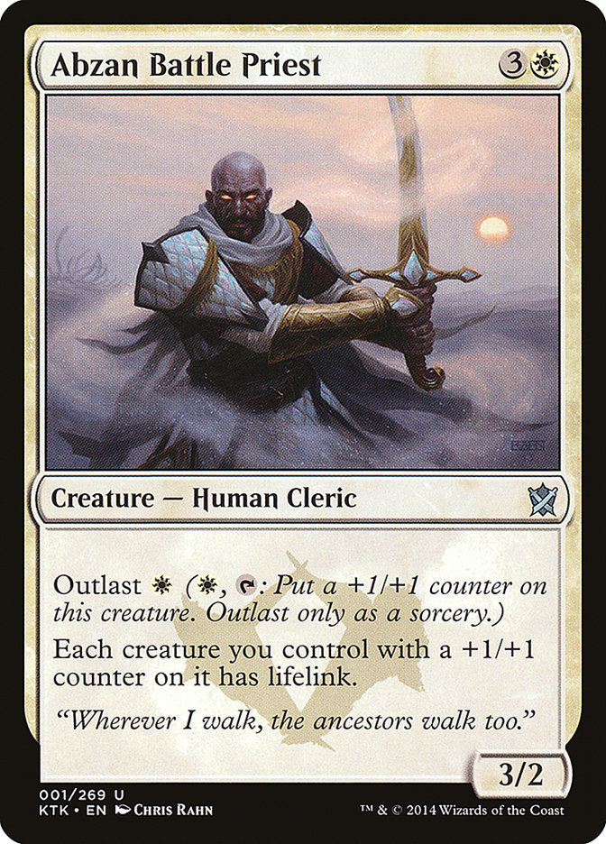 Abzan Battle Priest [Khans of Tarkir] | The Gaming-Verse