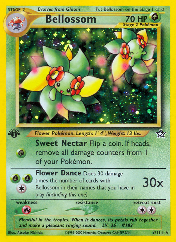 Bellossom (3/111) [Neo Genesis 1st Edition] | The Gaming-Verse