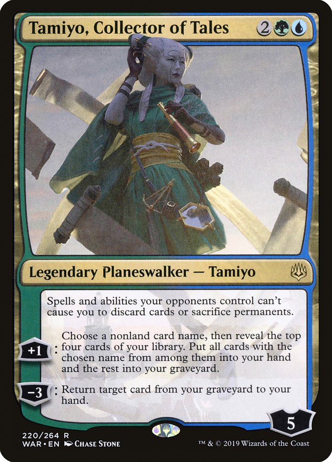 Tamiyo, Collector of Tales [War of the Spark] | The Gaming-Verse