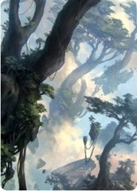 Forest 1 Art Card [Zendikar Rising Art Series] | The Gaming-Verse