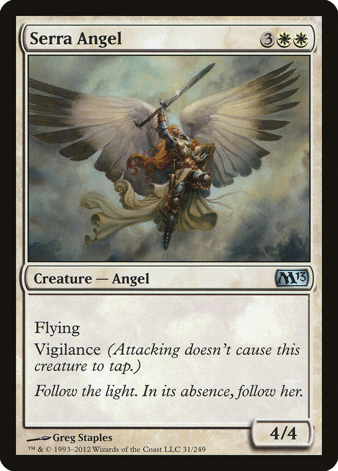 Serra Angel [Magic 2013] | The Gaming-Verse