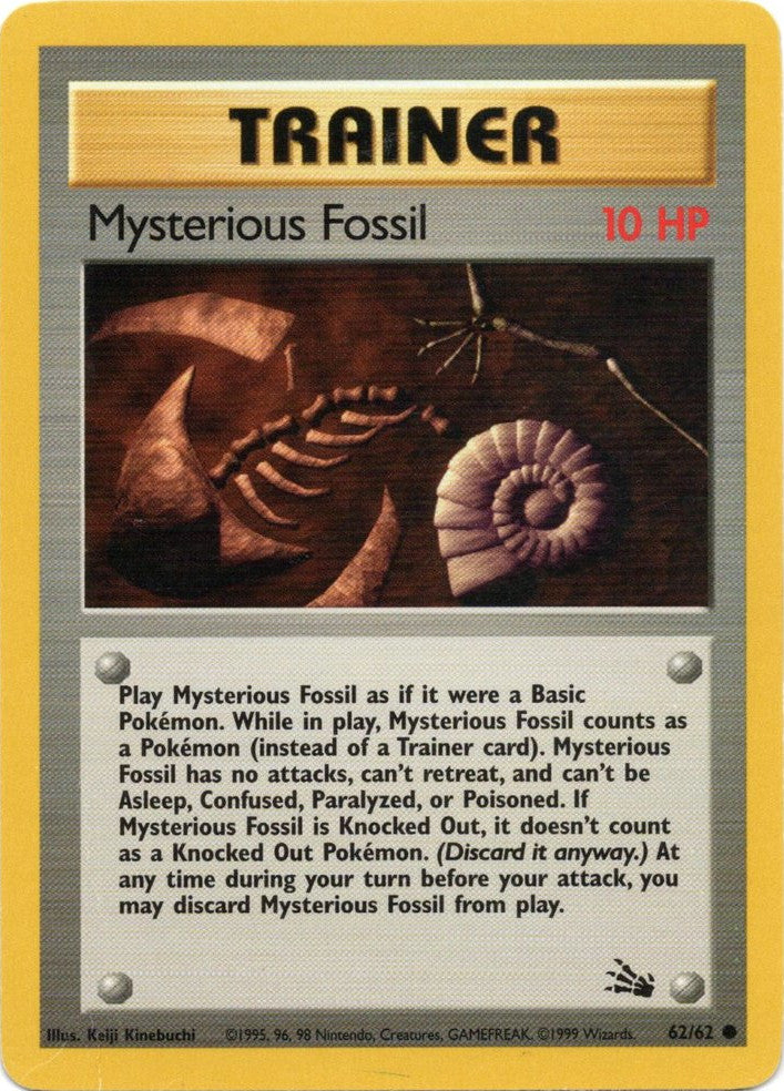 Mysterious Fossil (62/62) [Fossil Unlimited] | The Gaming-Verse