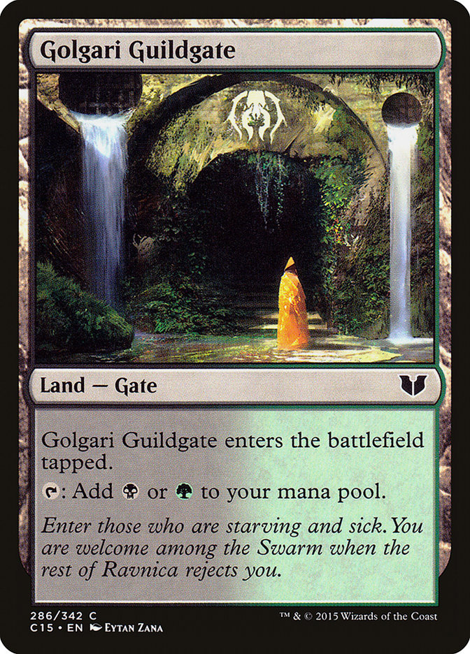 Golgari Guildgate [Commander 2015] | The Gaming-Verse