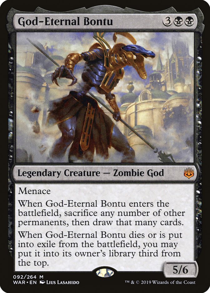 God-Eternal Bontu [War of the Spark] | The Gaming-Verse