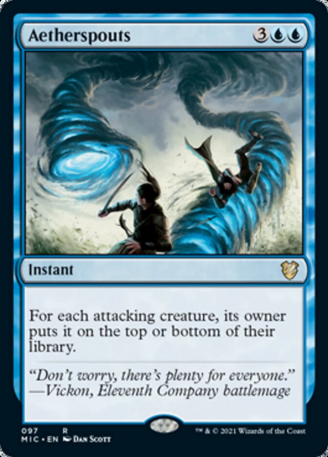 Aetherspouts [Innistrad: Midnight Hunt Commander] | The Gaming-Verse