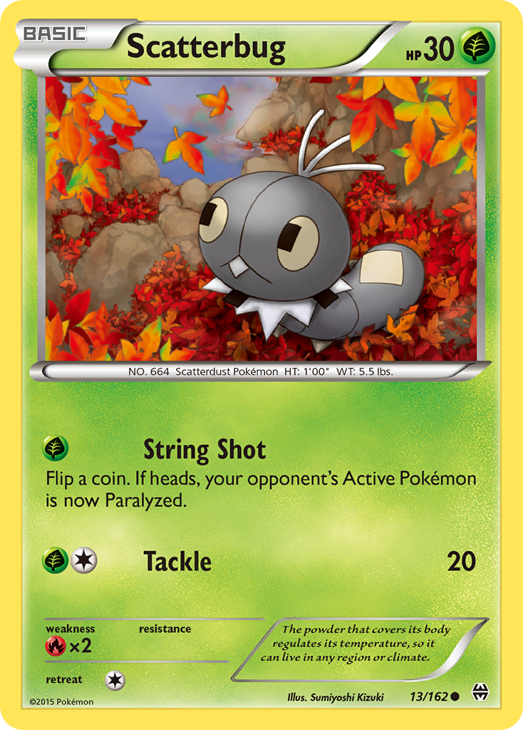 Scatterbug (13/162) [XY: BREAKthrough] | The Gaming-Verse